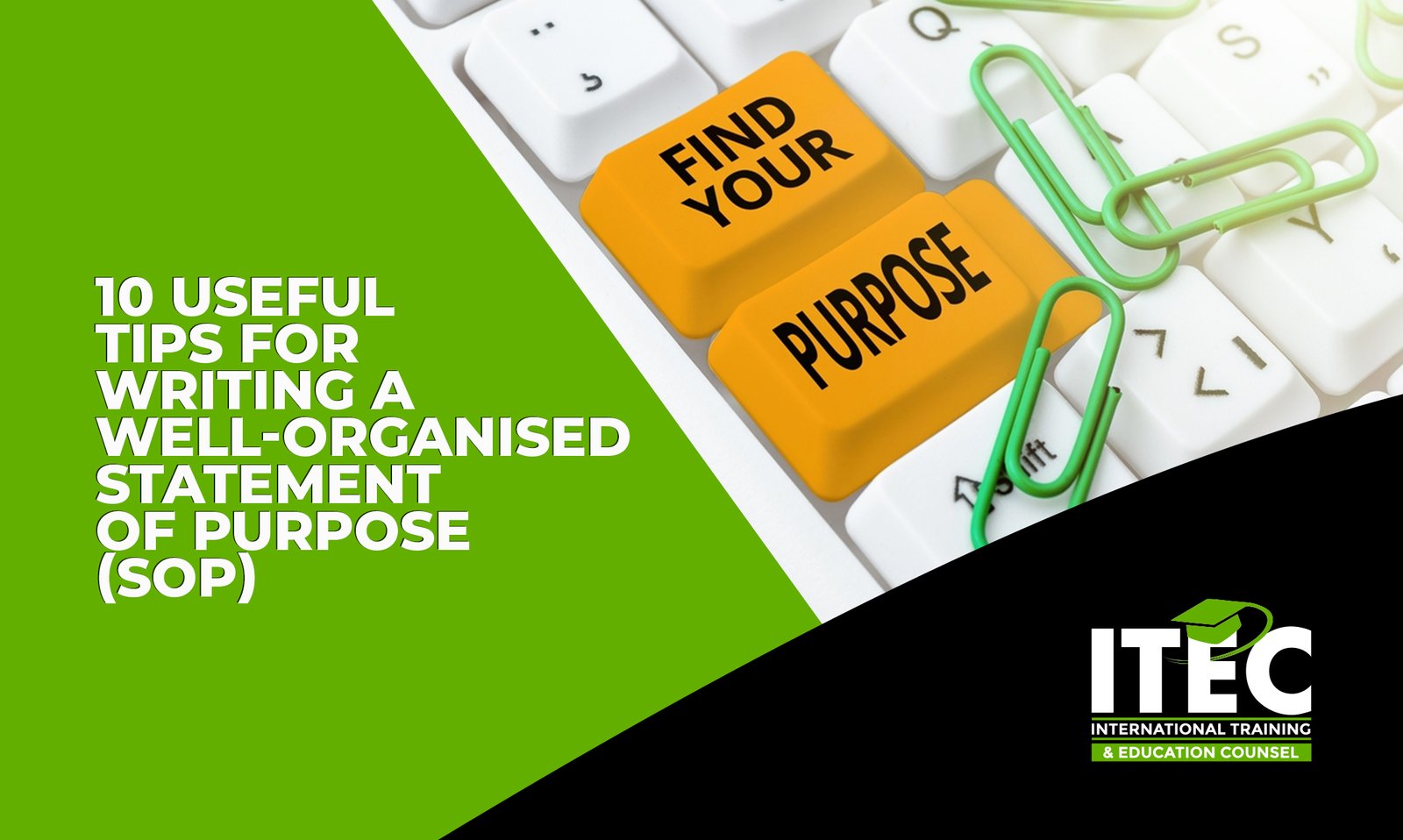 10 Useful Tips for Writing a Well-Organised Statement of Purpose (SOP) 